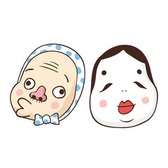 イラスト ：日本の催事　祭り