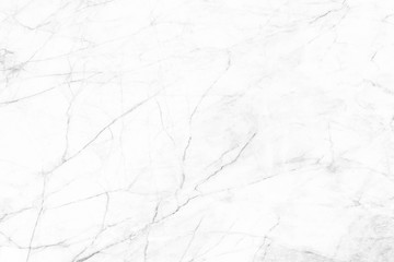 White marble texture with natural pattern for background or design art work	