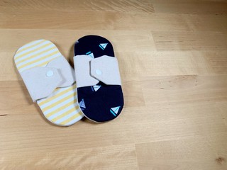 Reusable sanitary napkins, eco friendly product for plastic-free lifestyle