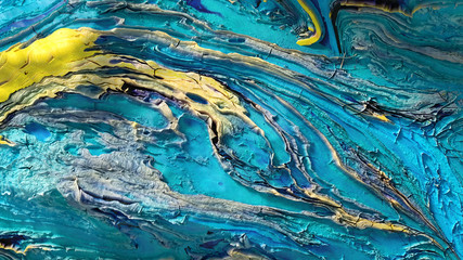Beautiful background with fluid paint. 3d illustration, 3d rendering.