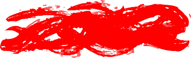 Variation of handwritten horizontal Red lines