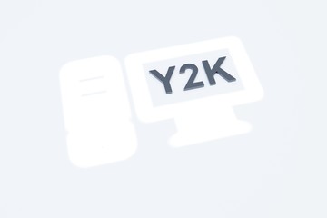 Y2K concept room sunlight 3D illustration