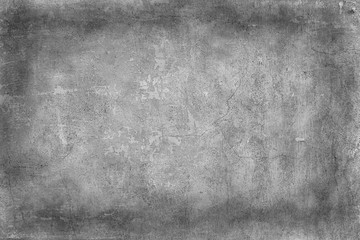 old gray wall / abstract vintage gray background, texture old concrete, plaster crack