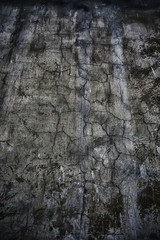 old gray wall / abstract vintage gray background, texture old concrete, plaster crack