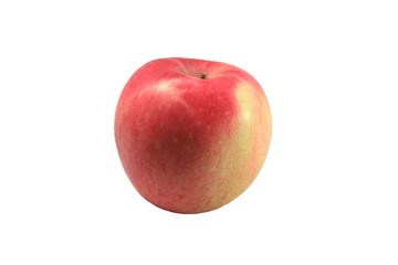 red apple isolated on white background