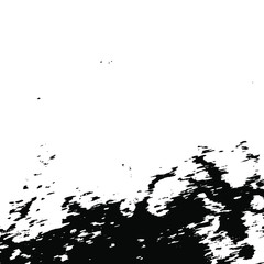 Naklejka premium Vector grunge texture. Black and white abstract background. Eps10
