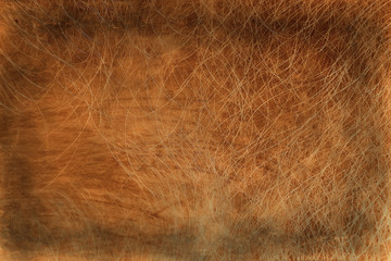 golden background scratch blank texture / abstract metallic background old vintage wall