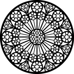 Rose Window, Fig. 7, round 1, triangular 1
