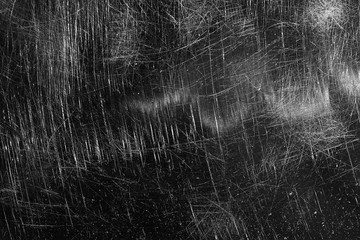 scratch black background overlay / abstract black dark background, broken cracks and scratches for overlay