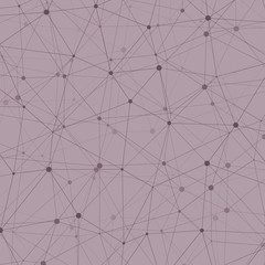 Abstract Low Polygon Mesh Generative Art background illustration