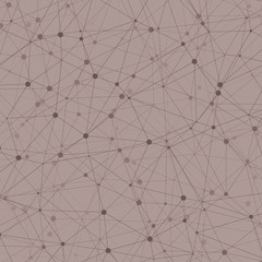 Abstract Low Polygon Mesh Generative Art background illustration