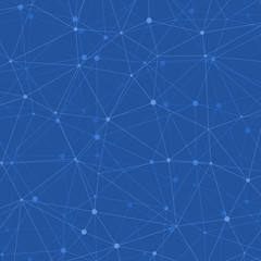 Abstract Low Polygon Mesh Generative Art background illustration