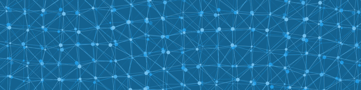 Abstract Low Polygon Mesh Generative Art background illustration