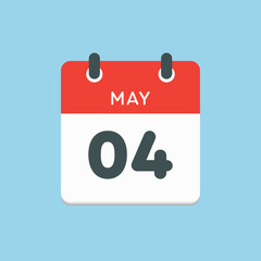 Calendar day 4 May, days of the year