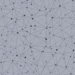 Obraz premium Abstract Low Polygon Mesh Generative Art background illustration