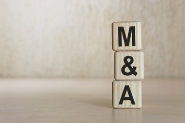 Merger and Acquisition Industry Corporation Partnership concept. Industrial worker in protective...