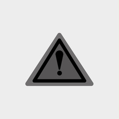 danger warning icon, vector desing