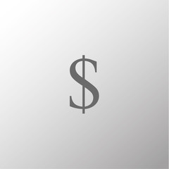 Obraz premium dollar icon, vector desing