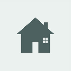Fototapeta premium home icon, vector desing
