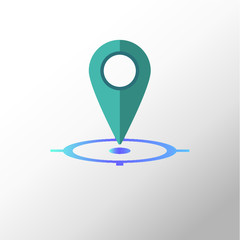 location icon,vector design