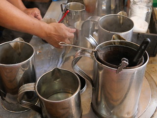 Traditionally make Asian drink
