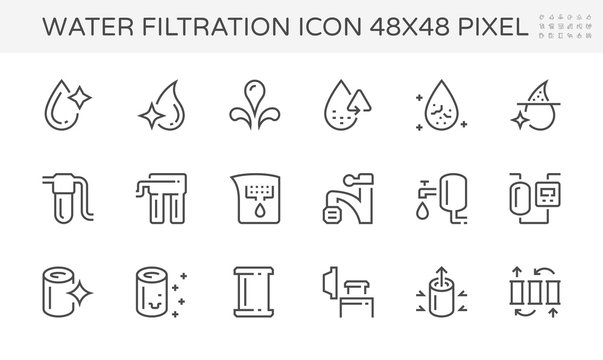 Water Filtration Icon