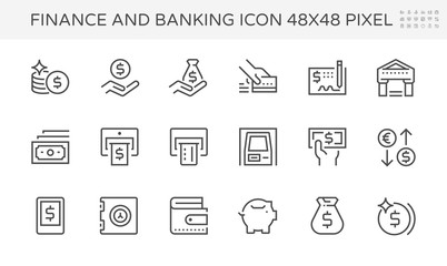 finance banking icon
