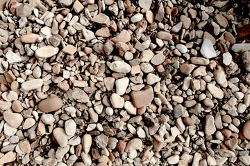 pebbles on the beach