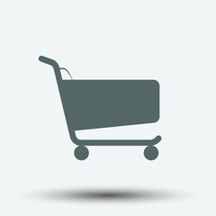 Shopping Cart icon illustration isolated vector symbol