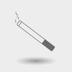 smoke icon, vector desing