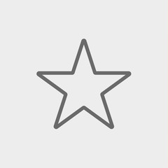 Obraz premium star icon, vector desing