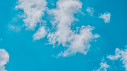Blue sky background with clouds