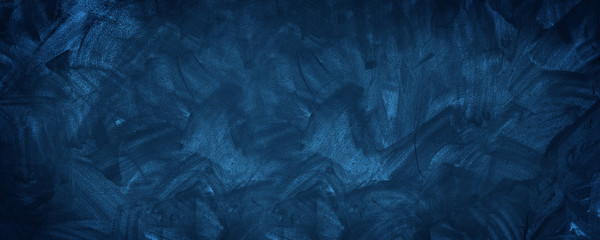 Dark blue cement texture wall background