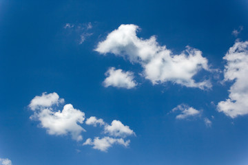 Blue Sky and Cloud Background
