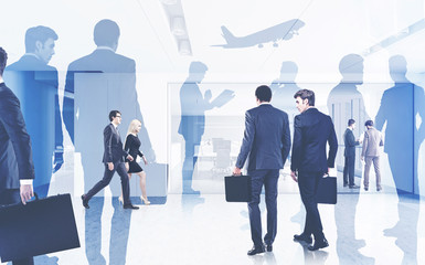 Business people in office, meeting concept