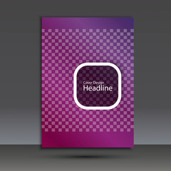 Abstract geometric template background