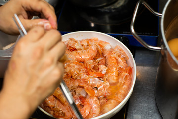 Japanese food preparation cooking
