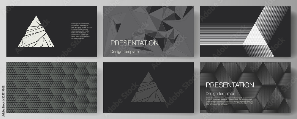 Poster the minimalistic abstract vector illustration layout of the presentation slides design business temp