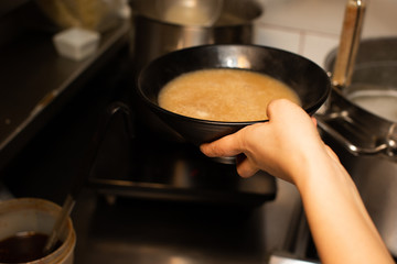 Japanese food preparation cooking