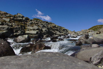 Jutenheimen Nationalpark Norwegen Landschaft Berge 