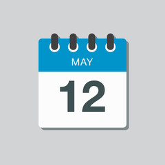 Calendar day 12 May, days of the year