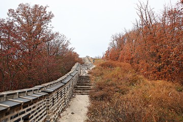 Fototapeta premium 가을의남한산성