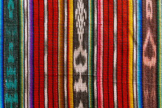 Traditional Mayan Guatemalan woven fabric