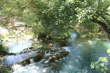 Naklejka na ściany i meble Croatia Krka Waterfall