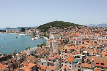 Naklejka na ściany i meble Split Croatia