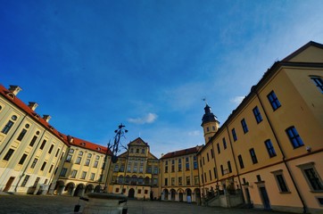 Walking around in Nesvizh, Belarus