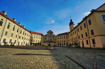 Fototapeta premium Walking around in Nesvizh, Belarus