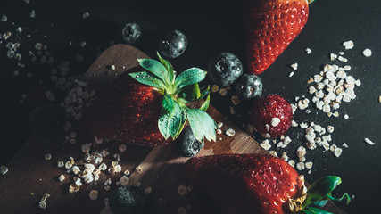 Cereals with fruit