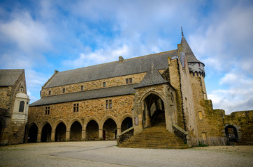 Vitr&eacute; is a beautiful tourist destination in Brittany, France, with its famous castle