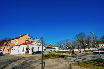 Fototapeta na wymiar Walking around in Nesvizh, Belarus